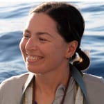 Miriam Goldstein of Scripps Oceanography. Photo credit: Chang Shu.